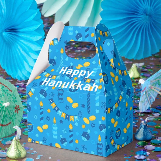 Happy Hanukkah Favour Box (Party)