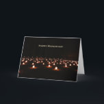 Happy Hanukkah, Festival of Lights Greeting Card<br><div class="desc">Happy Hanukkah,  Festival of Lights Jewish Holiday Greeting Card.  Original photograph Field of Candles by Marcia Socolik.   All Rights Reserved © 2020 Marcia Socolik.</div>