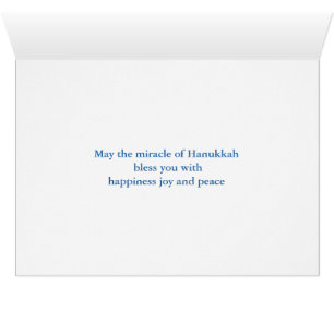 Happy Hanukkah Festive Dreidels Greeting Card
