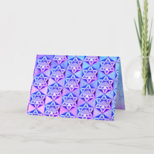 Happy Hanukkah 🕎 Folded Holiday Card