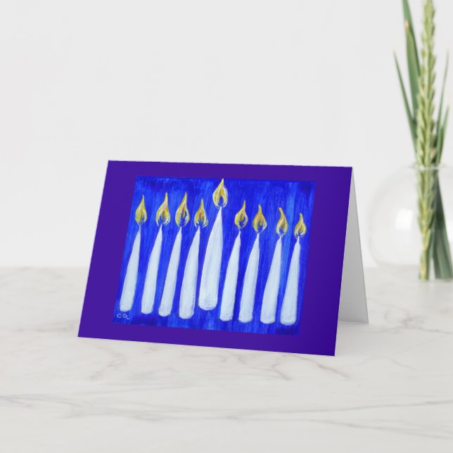 Happy Hanukkah! Gift Card (Front)