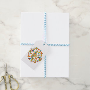 Happy Hanukkah  Gift Tags