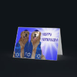 Happy Hanukkah Glow Holiday Card<br><div class="desc">Love and light for you!</div>