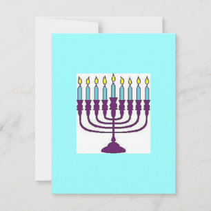 Happy Hanukkah Holiday Card