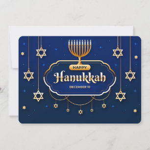 Happy Hanukkah Holiday Card