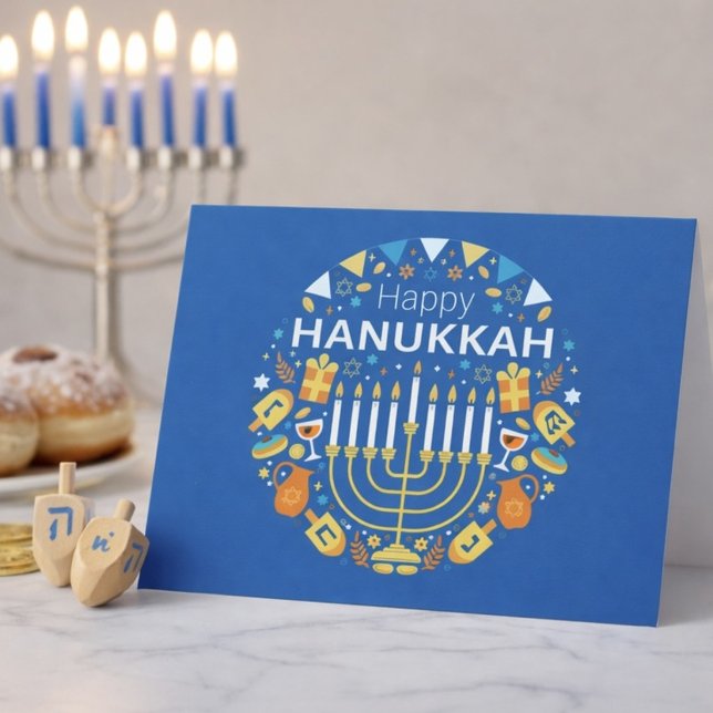 Happy Hanukkah   Holiday Card (Creator Uploaded)