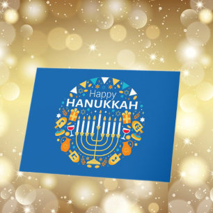 Happy Hanukkah   Holiday Card