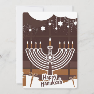 Happy Hanukkah Holiday Card