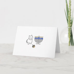 Happy Hanukkah Holiday Card