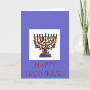 HAPPY HANUKKAH HOLIDAY CARD