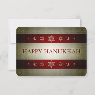 happy hanukkah invitation