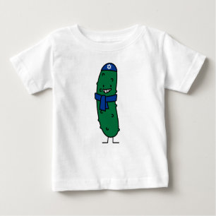 Happy Hanukkah Jewish Pickle Pickles Baby T-Shirt