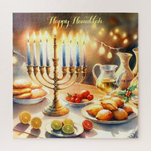 Happy Hanukkah Jigsaw Puzzle