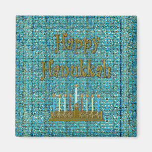Happy Hanukkah Magnet
