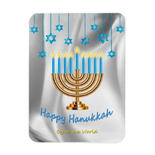 Happy Hanukkah Magnet