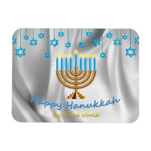 Happy Hanukkah Magnet