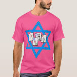 Happy Hanukkah Mah Jong TilesFun Chanukka Mah Jong T-Shirt<br><div class="desc">Happy Hanukkah Mah Jong TilesFun Chanukka Mah Jongg Tile  .</div>