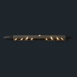 Happy Hanukkah Menorah Burning Candles Black Ink Pen<br><div class="desc">Happy Hanukkah Celebration Menorah Candle 8 Burning Candles Jewish Hebrew Festival of Lights Unique Hanukkah Gift,  Custom Pen,  you can change or delete the text</div>