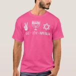 Happy Hanukkah Menorah Light Jewish Chanukah T-Shi T-Shirt<br><div class="desc">Happy Hanukkah Menorah Light Jewish Chanukah T-Shirt .</div>