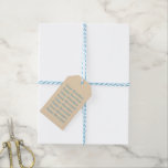 Happy Hanukkah Modern Typography in Blue Gift Tags<br><div class="desc">Happy Hanukkah Modern Typography in Blue Gift Tags</div>