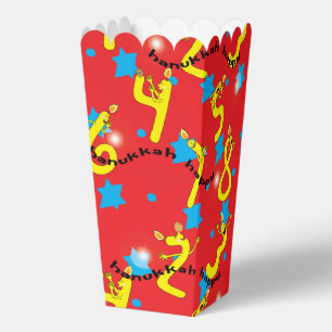 Happy Hanukkah Numbers Favour Box