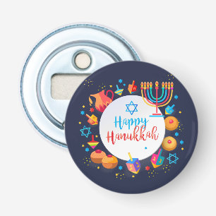 Happy Hanukkah Party Beautiful Decoration Bottle Opener