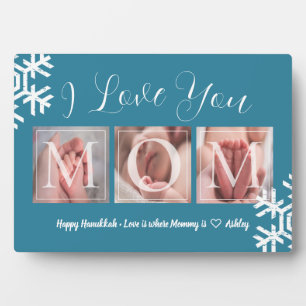 Happy Hanukkah Photo Plaque