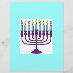 Happy Hanukkah Shalom Flyer