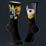 Happy Hanukkah Star of David menorah Dreidel Slipp Socks<br><div class="desc">Happy Hanukkah Star of David menorah Dreidel SlipperyJoe's Celebration Candles Jewish Hebrew Chanukah gifts decorations Judaism religion artistic</div>