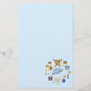 Happy Hanukkah Stationery