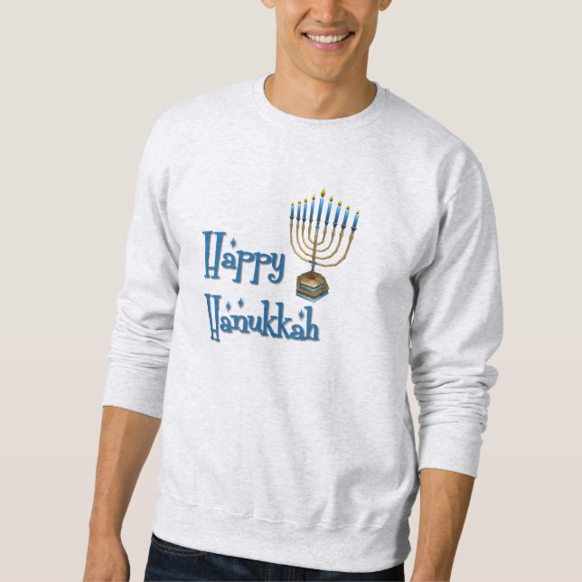 Happy Hanukkah Sweatshirt (Front)