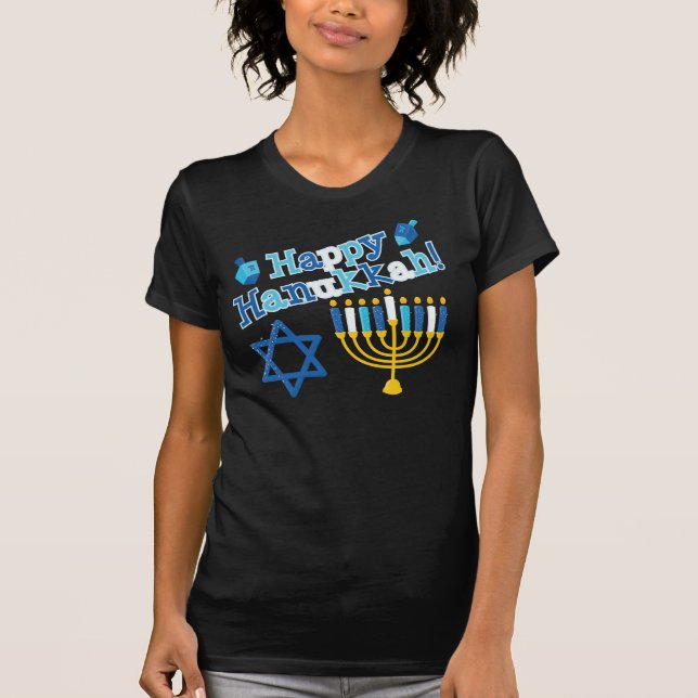 Happy Hanukkah T-Shirt (Front)