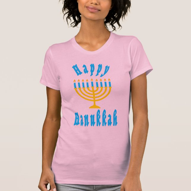 Happy Hanukkah T-Shirt (Front)