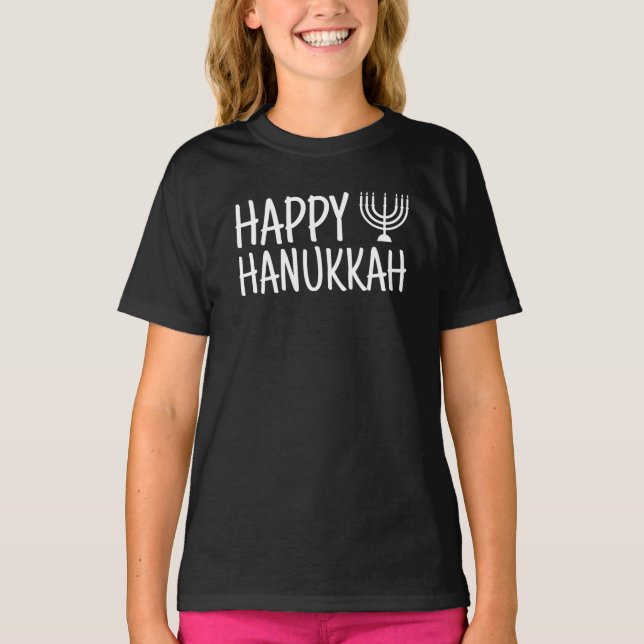 Happy Hanukkah T-Shirt (Front)