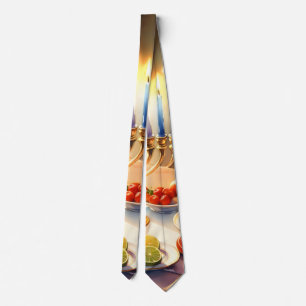Happy Hanukkah Tie