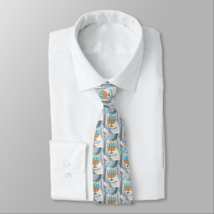 Happy Hanukkah Tie