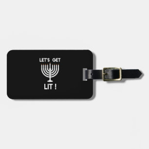 Happy Hanukkah Tis The Season Get Luggage Tag