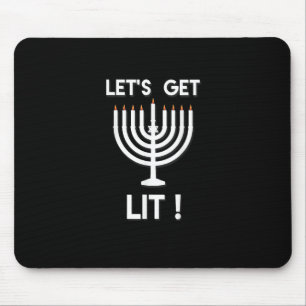 Happy Hanukkah Tis The Season Get Mouse Pad