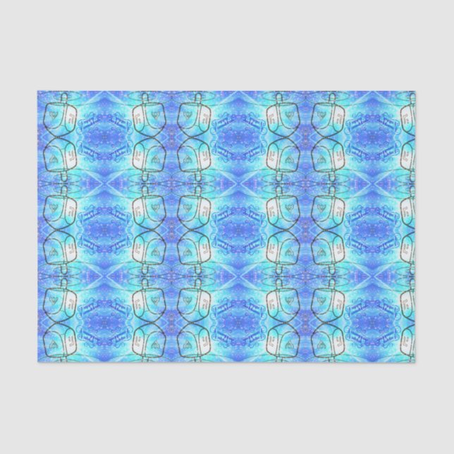 Happy Hanukkah Tissue Paper (Front)