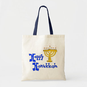 Happy Hanukkah Tote Bag