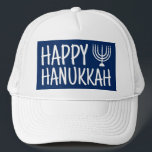 Happy Hanukkah Trucker Hat<br><div class="desc">Happy Hanukkah</div>