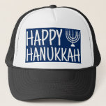 Happy Hanukkah Trucker Hat<br><div class="desc">Happy Hanukkah</div>