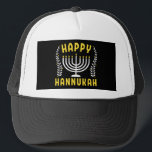 Happy Hanukkah Trucker Hat<br><div class="desc">Happy hanukkah</div>