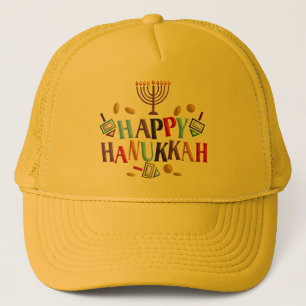 Happy Hanukkah Trucker Hat
