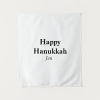 Happy Hanukkah your name text image editable