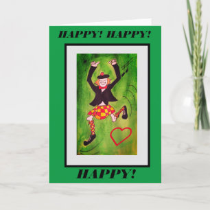 Happy happy happy retirement card