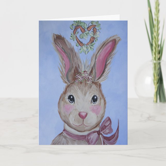 Happy Happy Happy Valentines Day Holiday Card (Front)