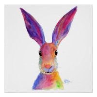 Happy Hare 'Jelly Bean' by Shirley MacArthur
