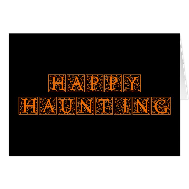 Happy Haunting (Front Horizontal)