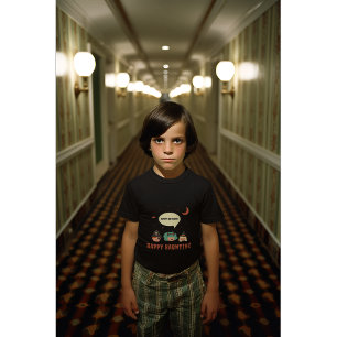 Happy Haunting Kids Halloween T-shirt Tri-Blend Shirt